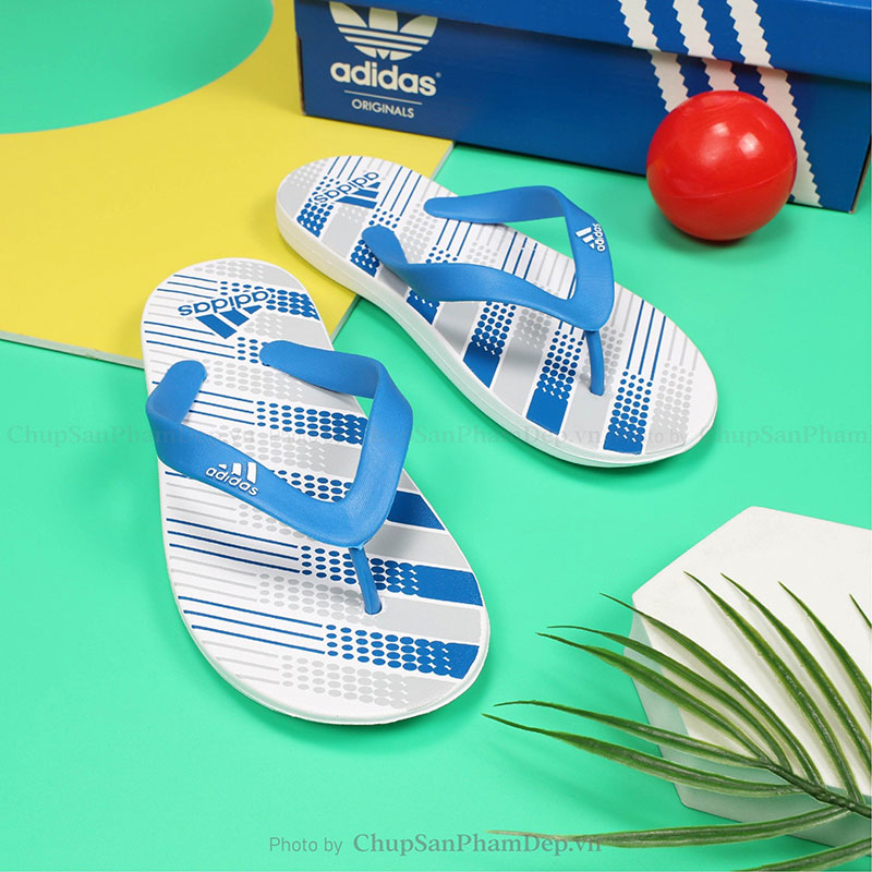 Dép Xỏ Ngón Adidas Slides Màu Thể Thao