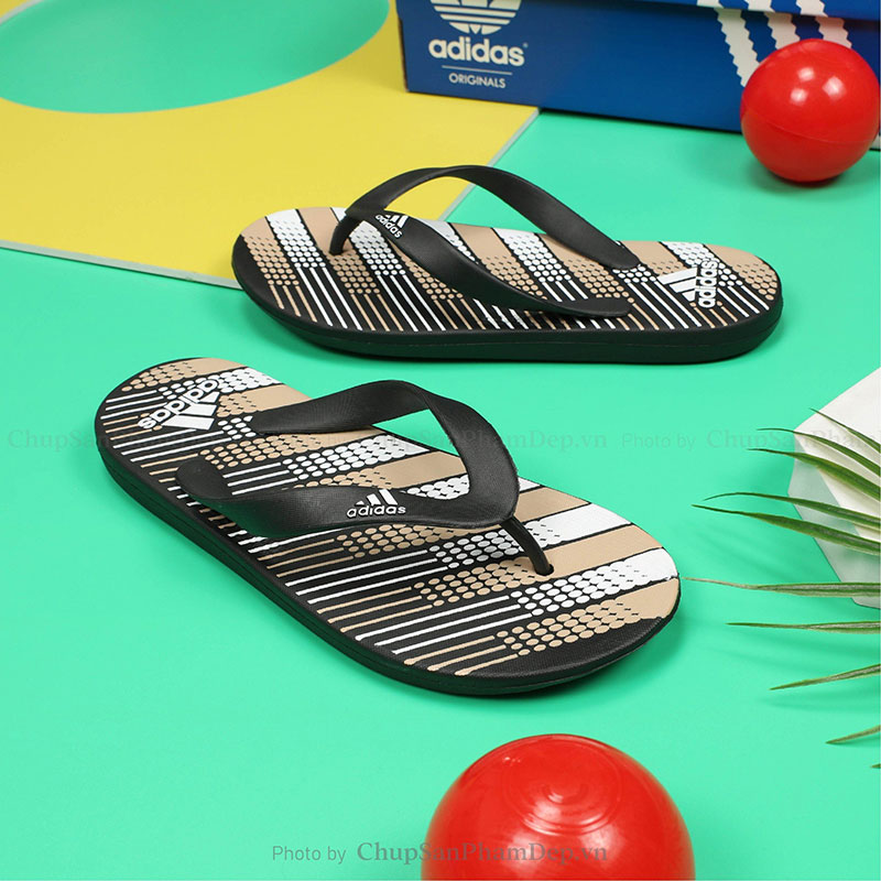 Dép Xỏ Ngón Adidas Slides Màu Thể Thao