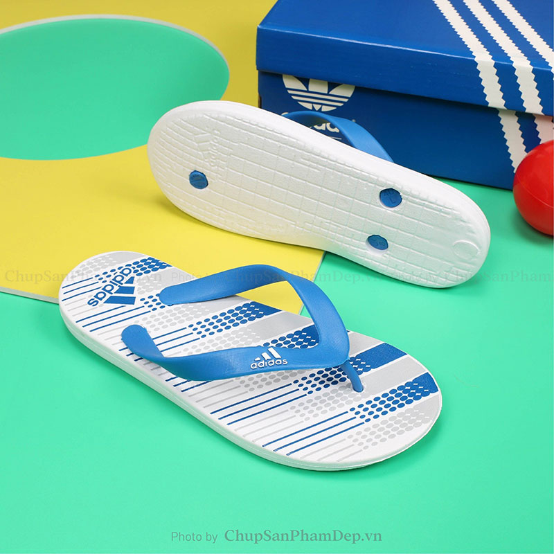 Dép Xỏ Ngón Adidas Slides Màu Thể Thao