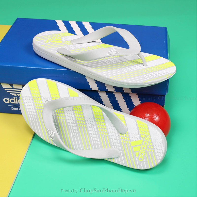 Dép Xỏ Ngón Adidas Slides Màu Thể Thao