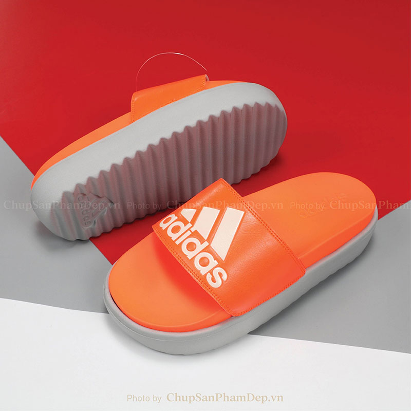 Dép Bản Plus Platform Adidas Màu Hiện Đại