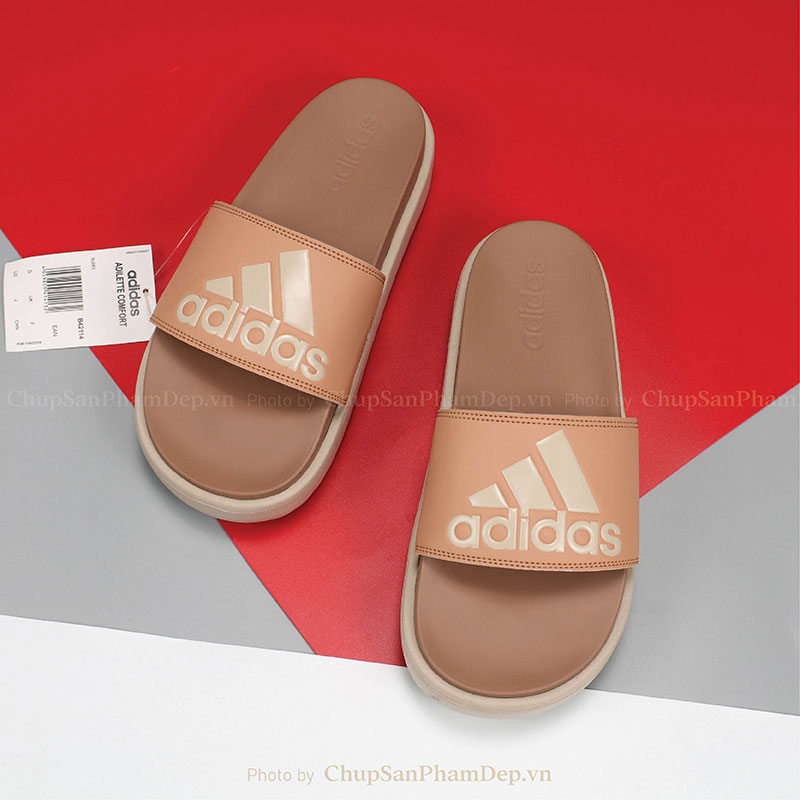 Dép Bản Plus Platform Adidas Màu Hiện Đại