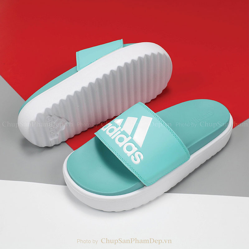 Dép Bản Plus Platform Adidas Màu Hiện Đại