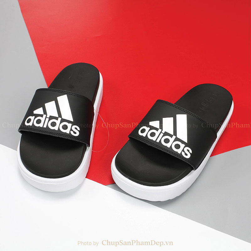 Dép Bản Plus Platform Adidas Màu Hiện Đại