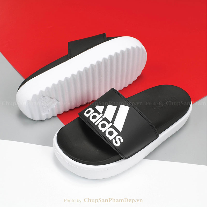 Dép Bản Plus Platform Adidas Màu Hiện Đại