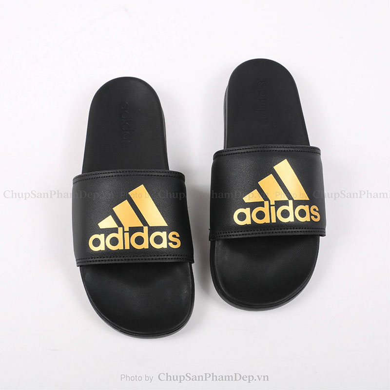 Dép Bản Plus Adidas Vàng Sang Trọng