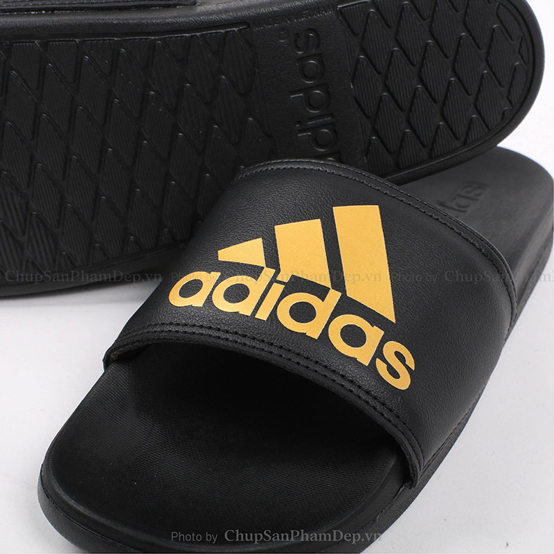 Dép Bản Plus Adidas Vàng Sang Trọng