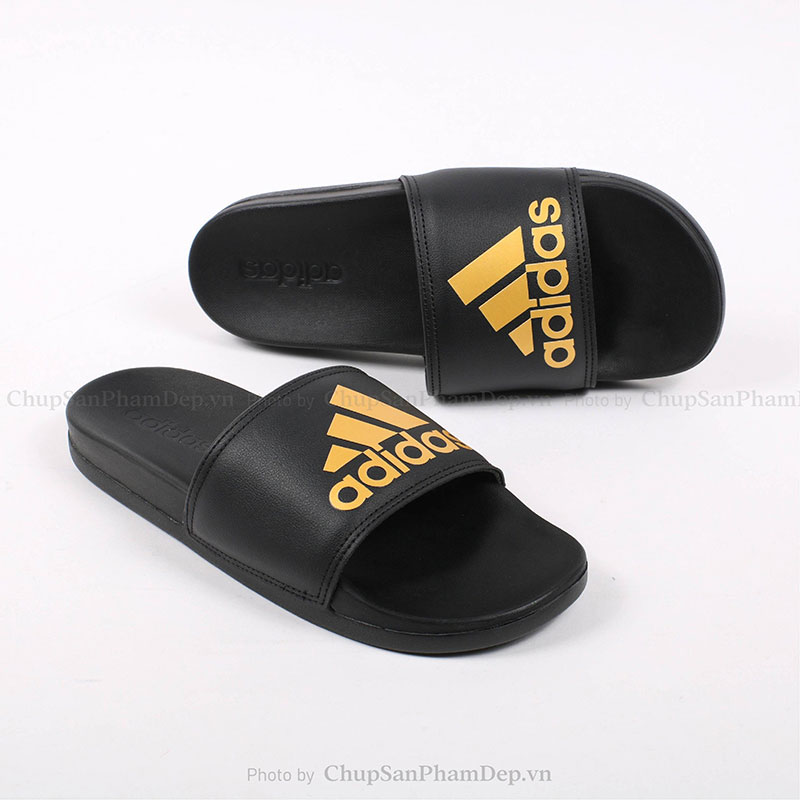 Dép Bản Plus Adidas Vàng Sang Trọng