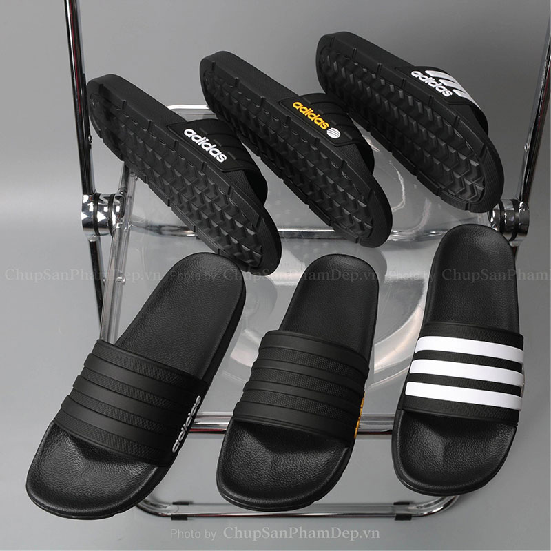 Dép Bản Quai Úp IPI Adidas Adilette Slides Bền Bỉ