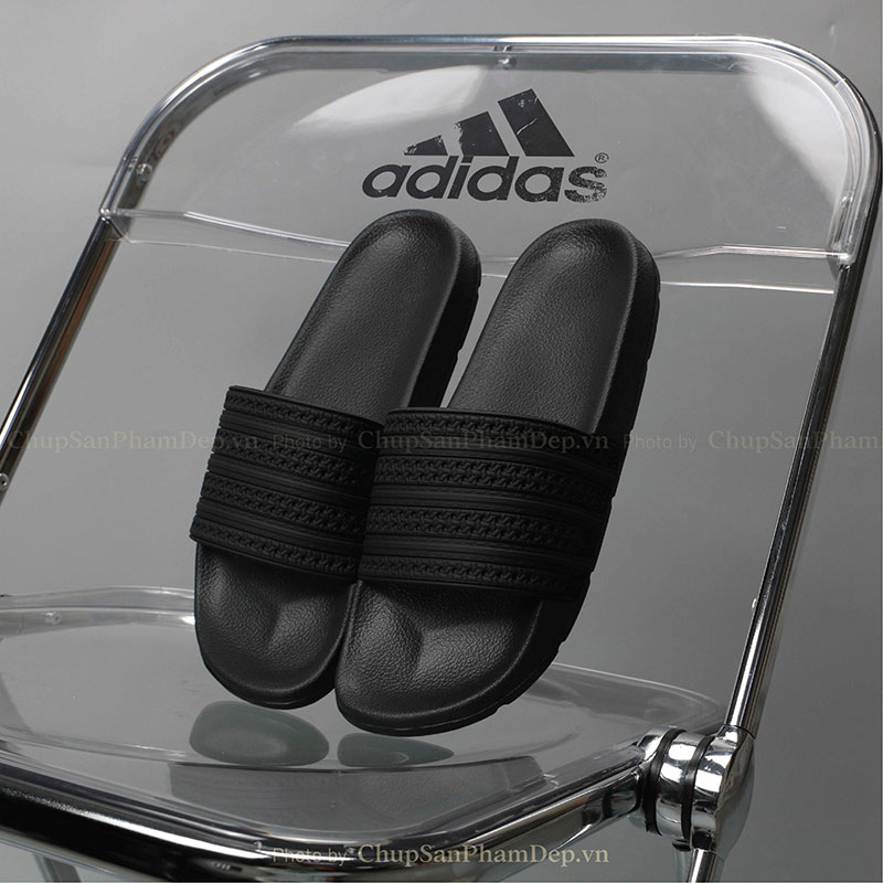 Dép Bản Quai Úp IPI Adidas Sọc Thể Thao