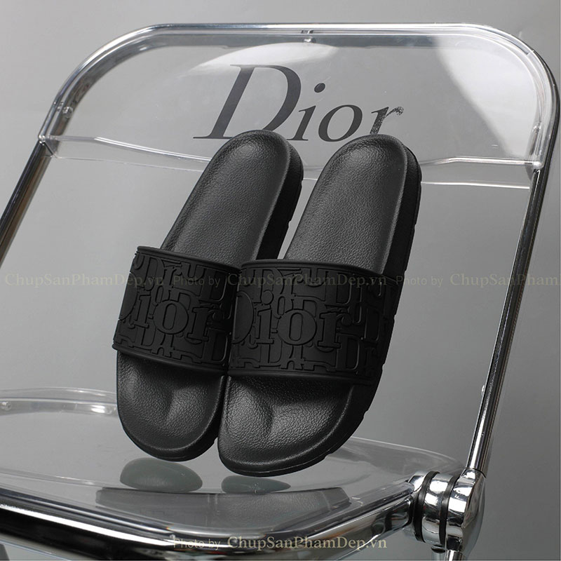 Dép Bản Quai Úp IPI Họa Tiết Dior Sang Trọng