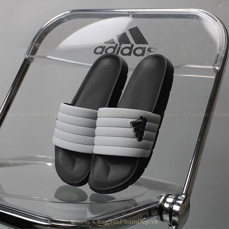 Dép Bản Quai Úp IPI Logo Adidas Màu Nổi Bật