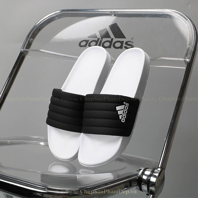 Dép Bản Quai Úp IPI Logo Adidas Màu Nổi Bật