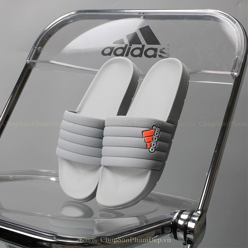 Dép Bản Quai Úp IPI Logo Adidas Màu Nổi Bật