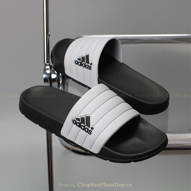 Dép Bản Quai Úp IPI Logo Adidas Màu Nổi Bật