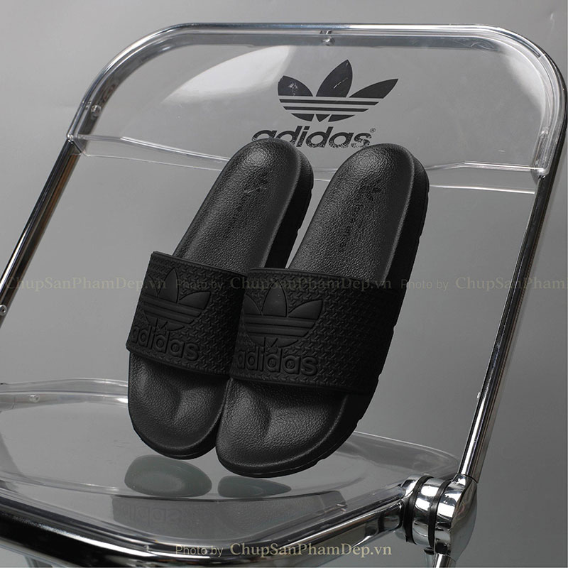 Dép Bản Quai Úp IPI Logo Adidas Trẻ Trung