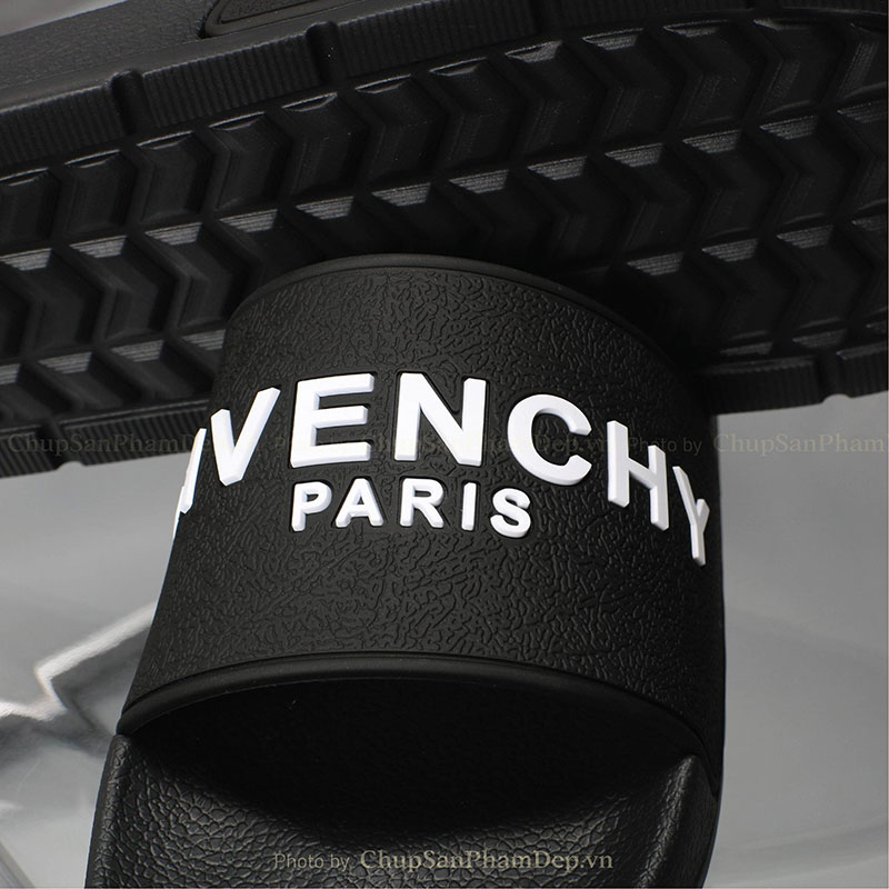 Dép Bản Quai Úp IPI Logo Givenchy Paris Sang Trọng