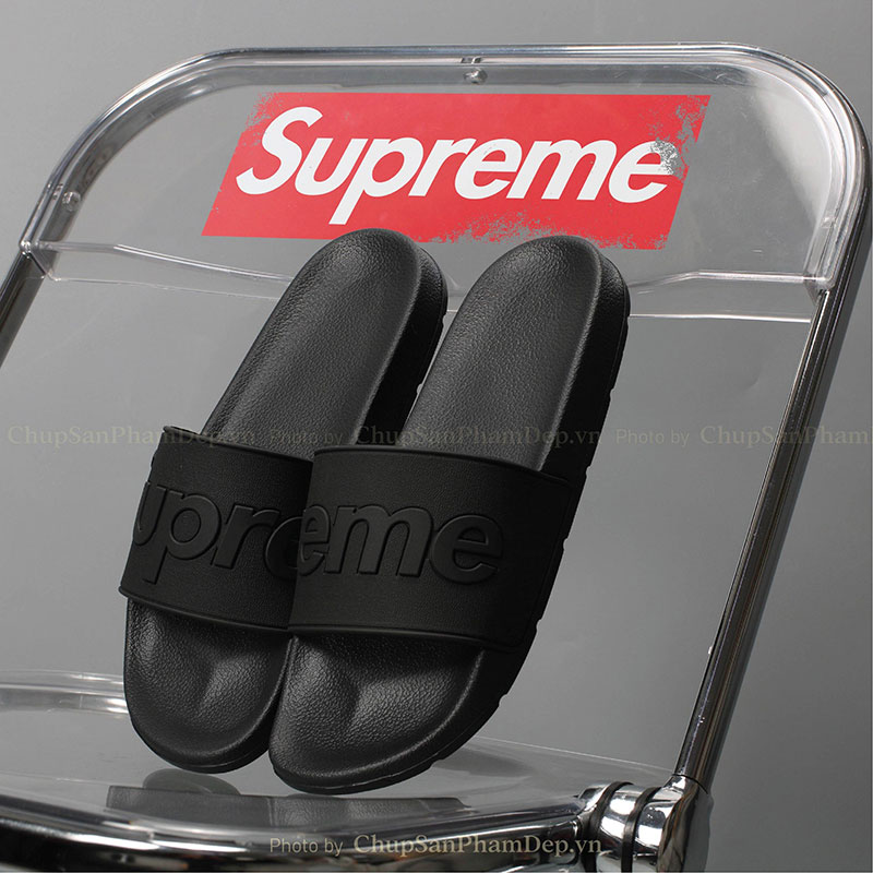 Dép Bản Quai Úp IPI Logo Supreme Cá Tính