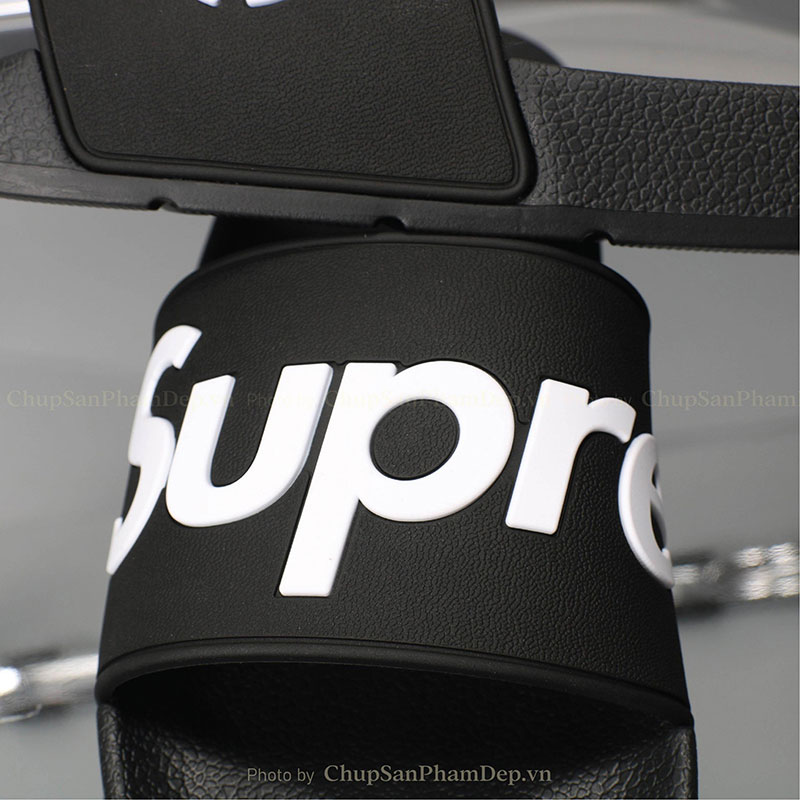 Dép Bản Quai Úp IPI Logo Supreme Cá Tính