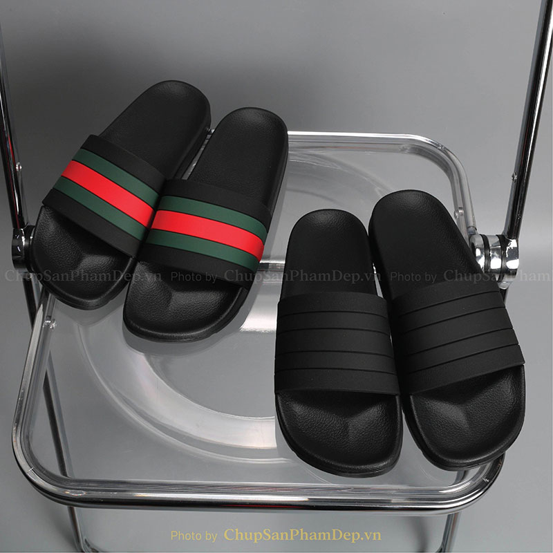 Dép Bản Quai Úp IPI Slides Gucci Thanh Lịch