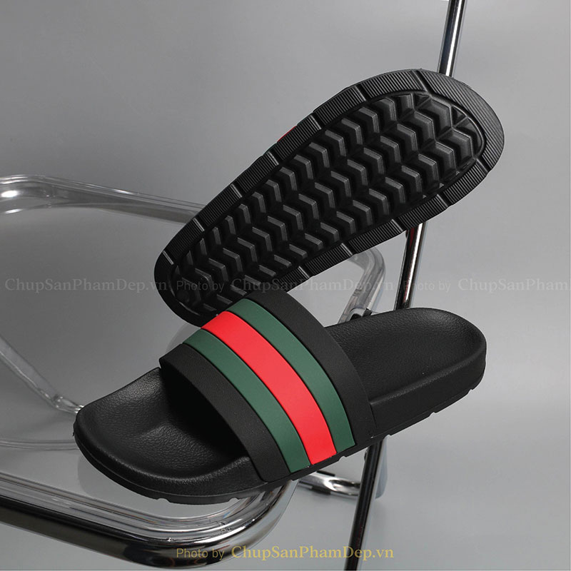 Dép Bản Quai Úp IPI Slides Gucci Thanh Lịch