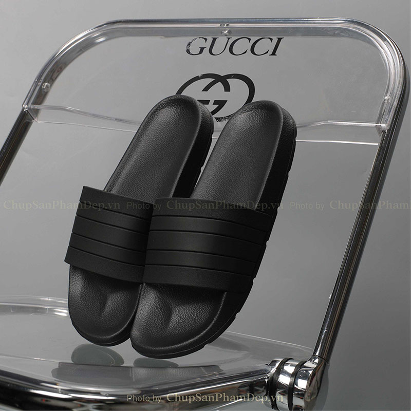 Dép Bản Quai Úp IPI Slides Gucci Thanh Lịch