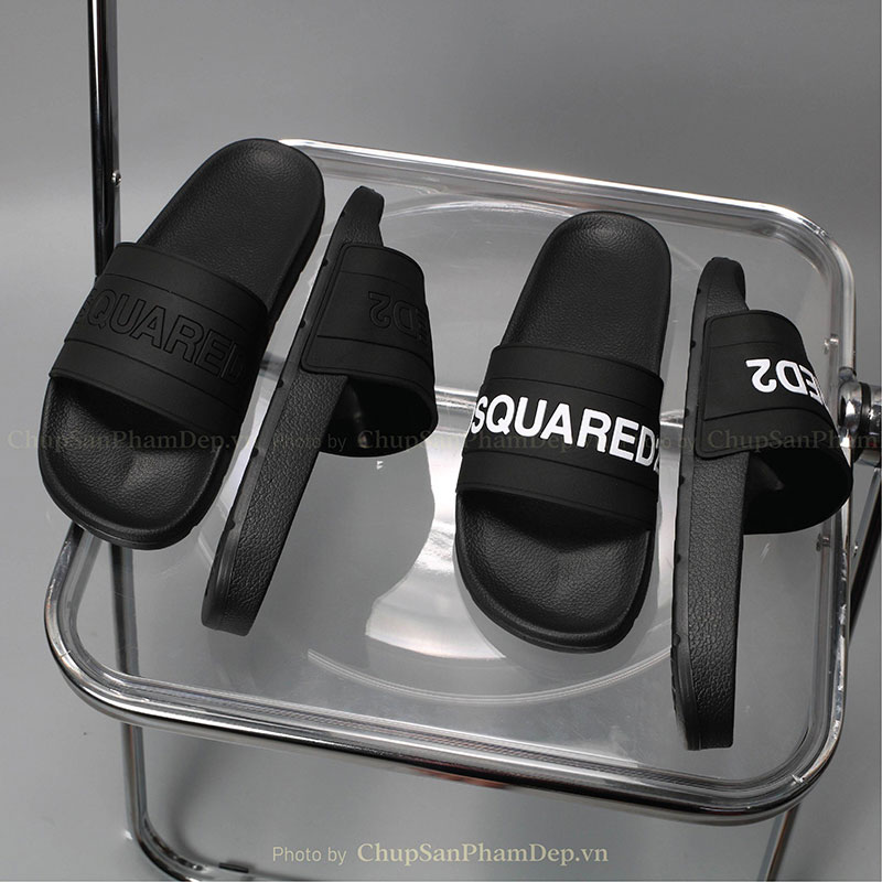 Dép Bản Quai Úp IPI Slides Dsquared 2 Sắc Nét