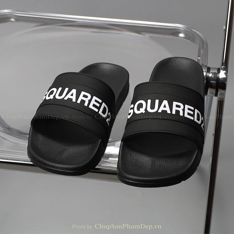 Dép Bản Quai Úp IPI Slides Dsquared 2 Sắc Nét