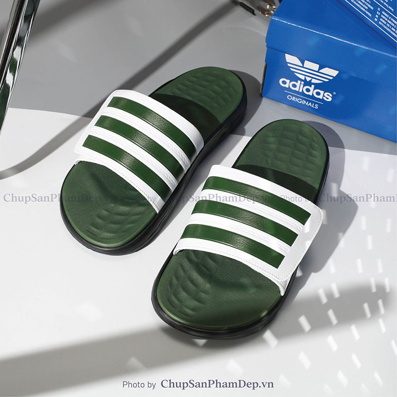 Dép Quai Ngang Dán Xé Adidas Thoải Mái