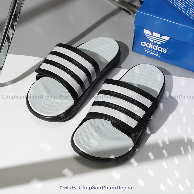 Dép Quai Ngang Dán Xé Adidas Thoải Mái