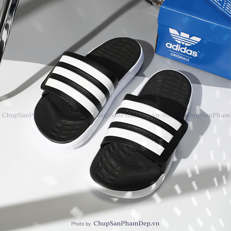 Dép Quai Ngang Dán Xé Adidas Thoải Mái