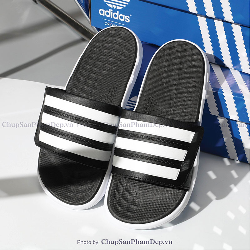 Dép Quai Ngang Dán Xé Adidas Thoải Mái