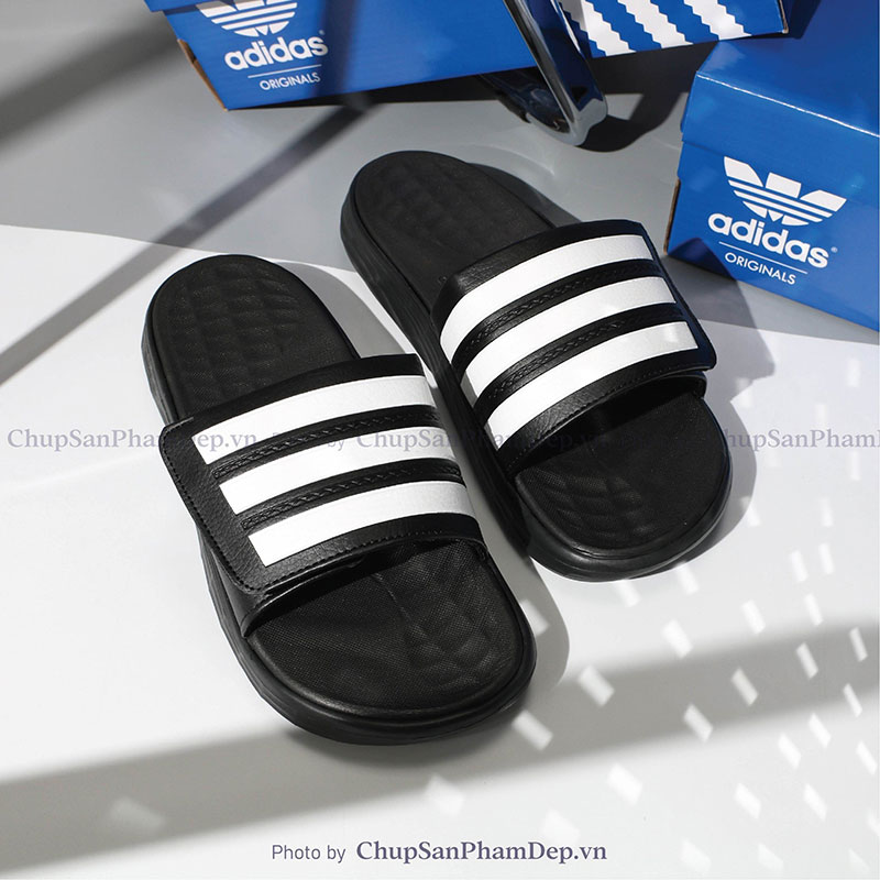 Dép Quai Ngang Dán Xé Adidas Thoải Mái