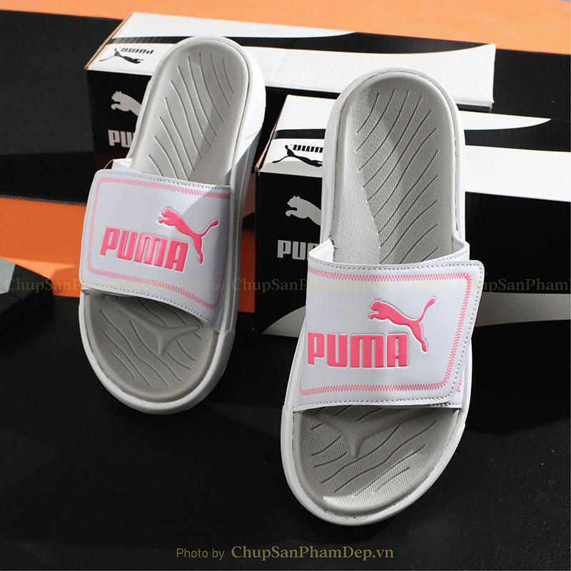 Dép Quai Ngang Dán Xé Puma Thể Thao