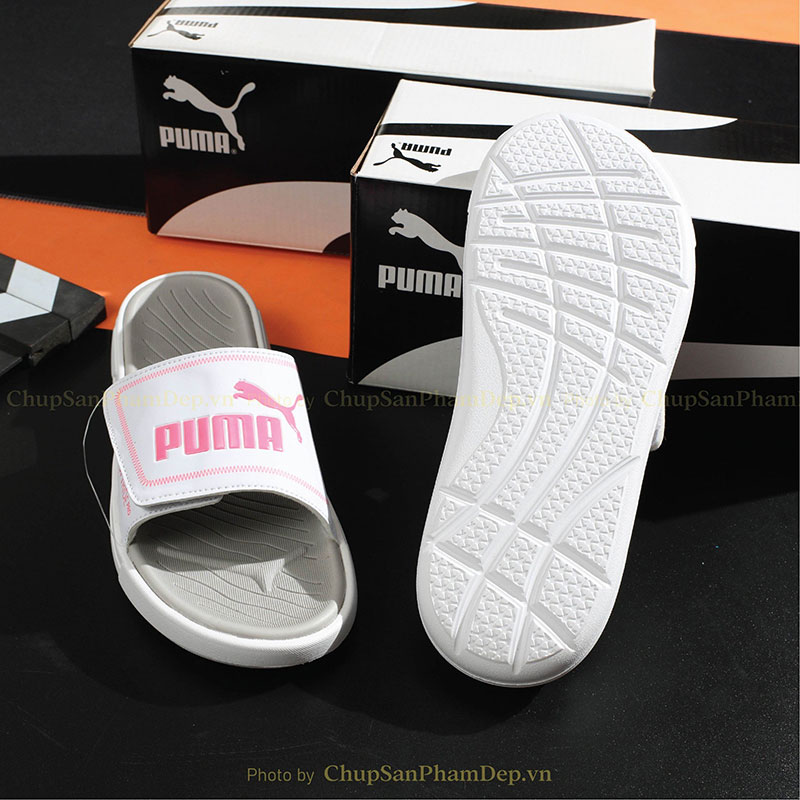 Dép Quai Ngang Dán Xé Puma Thể Thao