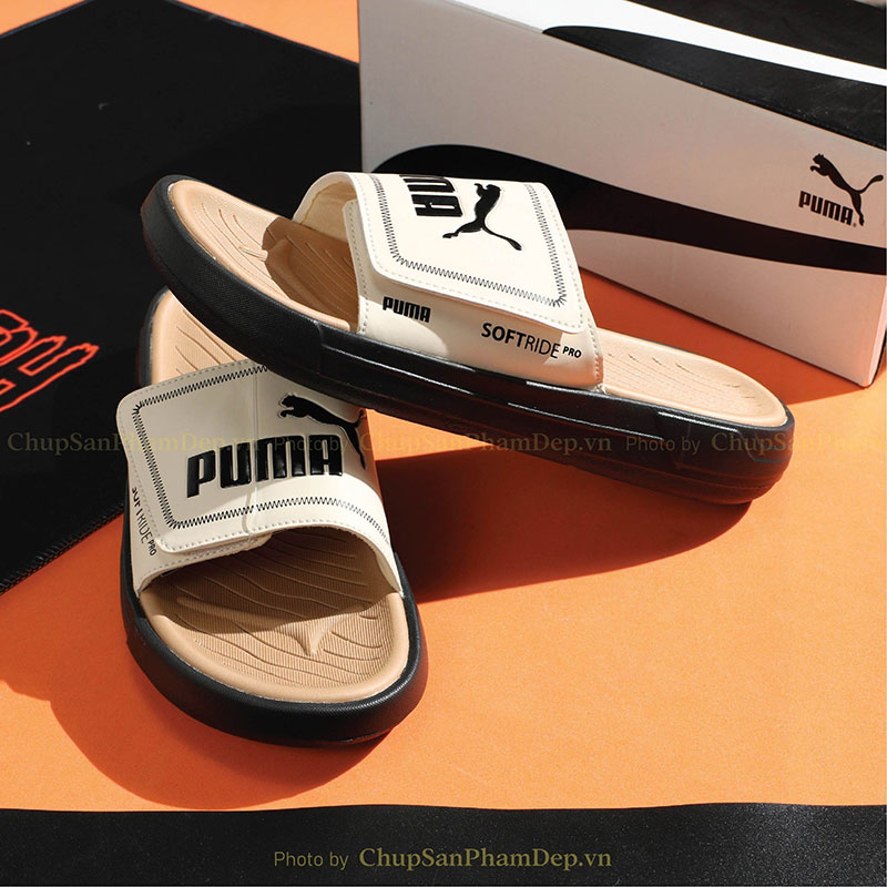 Dép Quai Ngang Dán Xé Puma Thể Thao