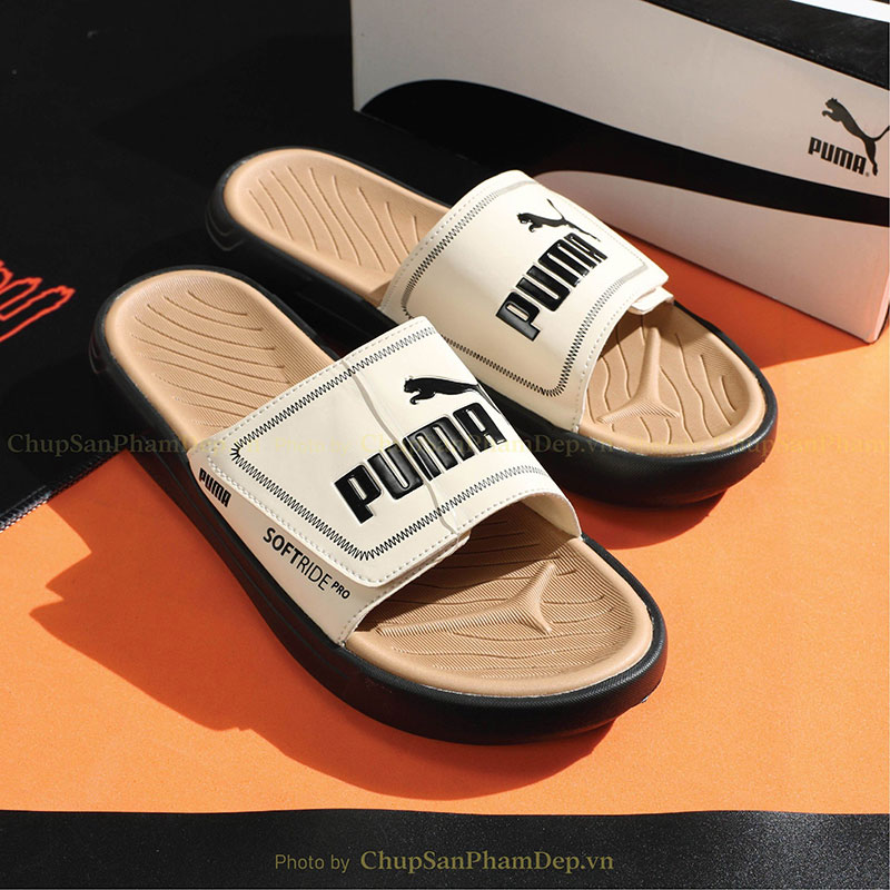 Dép Quai Ngang Dán Xé Puma Thể Thao