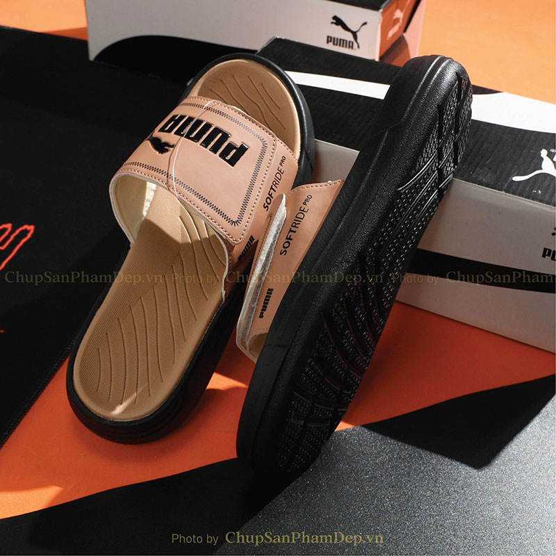 Dép Quai Ngang Dán Xé Puma Thể Thao