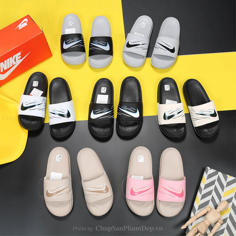 Dép Quai Ngang Nike Họa Tiết Cá Tính