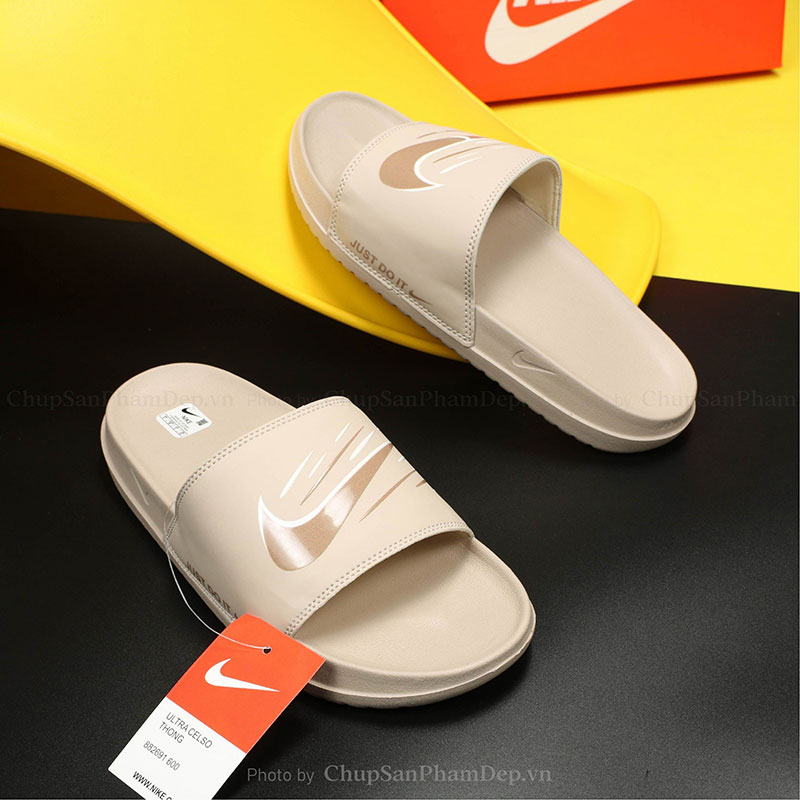 Dép Quai Ngang Nike Họa Tiết Cá Tính