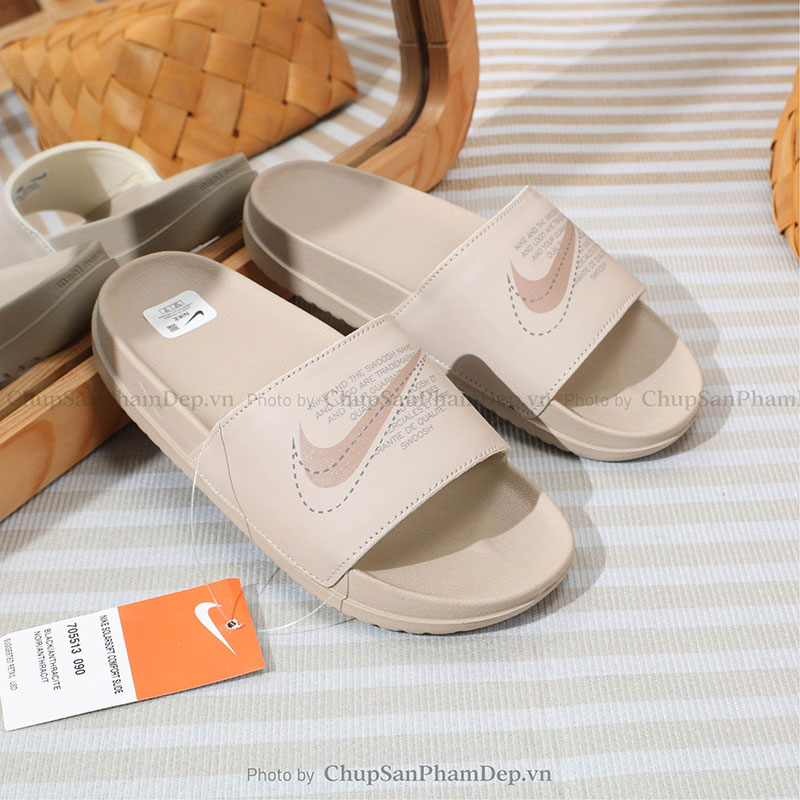 Dép Quai Ngang Phối Màu Móc Nike Baby Xinh Xắn