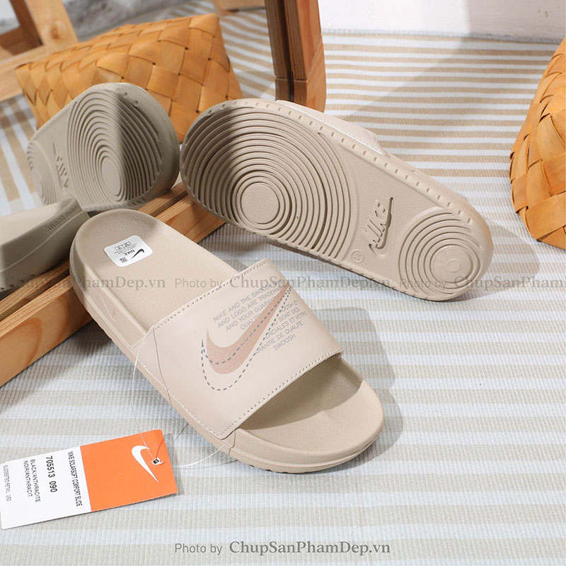 Dép Quai Ngang Phối Màu Móc Nike Baby Xinh Xắn