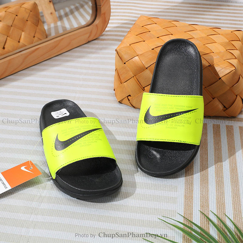 Dép Quai Ngang Phối Màu Móc Nike Nam Basic