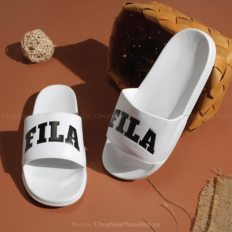 Dép Quai Úp Logo Fila Màu Ấn Tượng