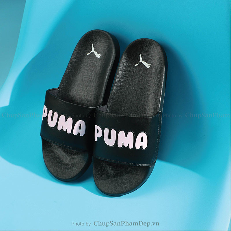 Dép Quai Úp Logo Puma Gót Cute