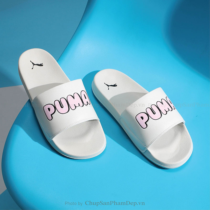 Dép Quai Úp Logo Puma Gót Cute