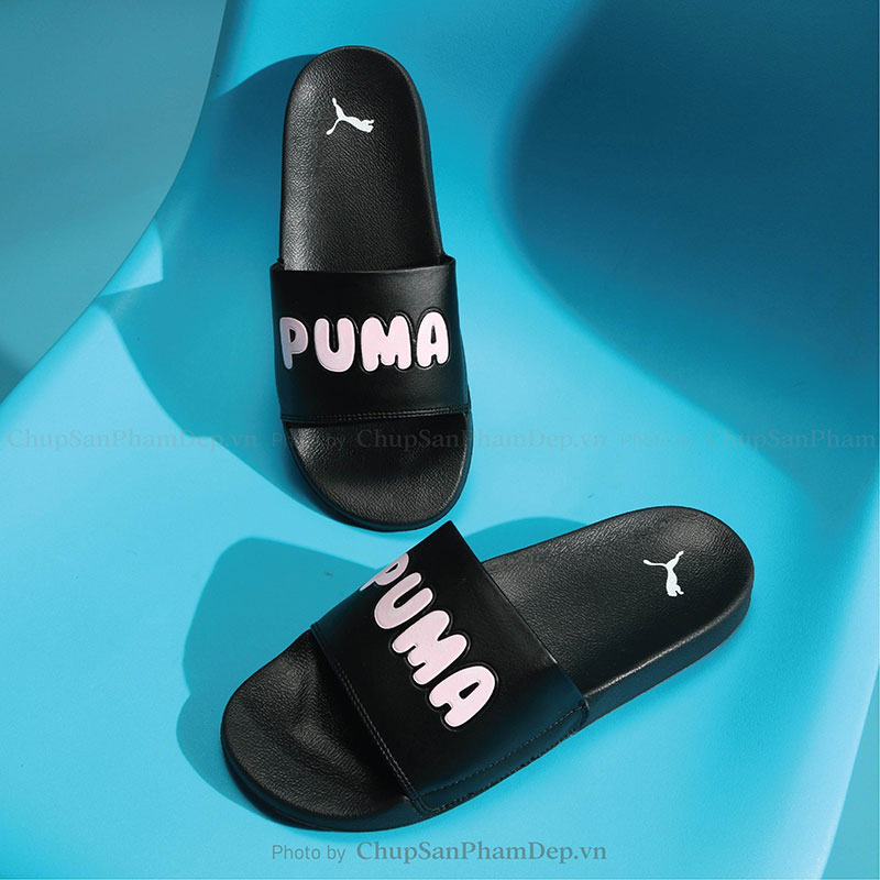 Dép Quai Úp Logo Puma Gót Cute