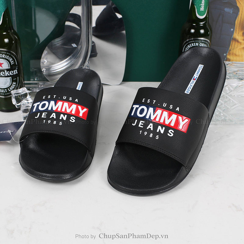 Dép Quai Úp Logo Tommy USA Năng Động