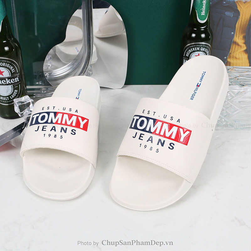 Dép Quai Úp Logo Tommy USA Năng Động