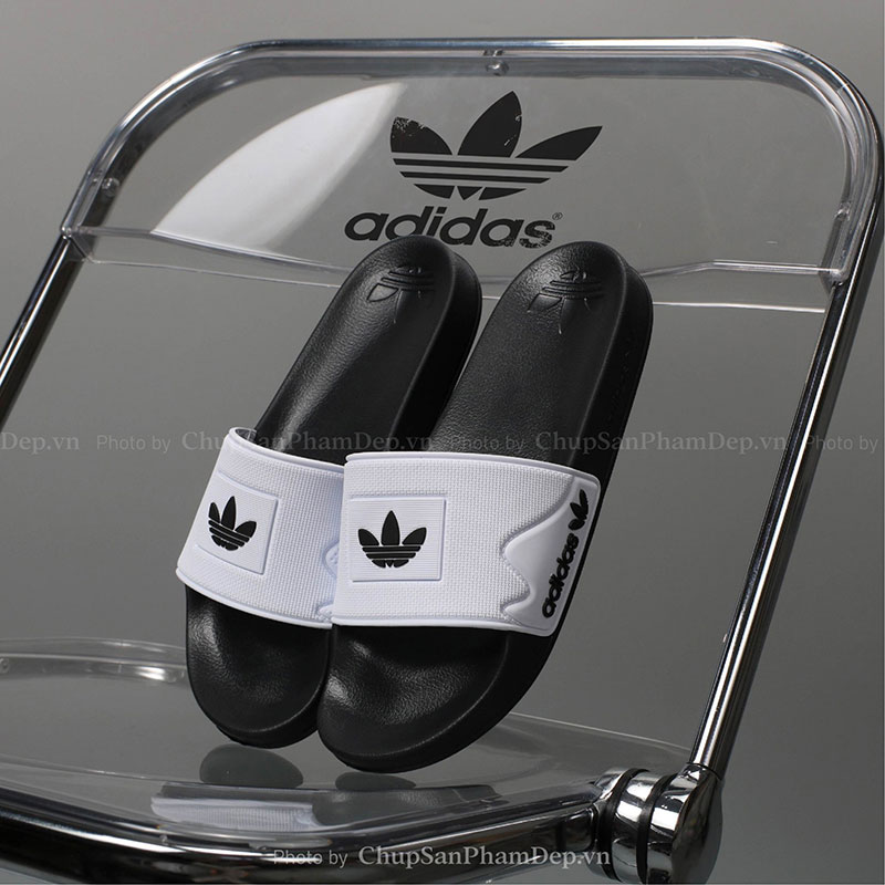 Dép Quai Úp PVC Adidas 3 Lá Basic